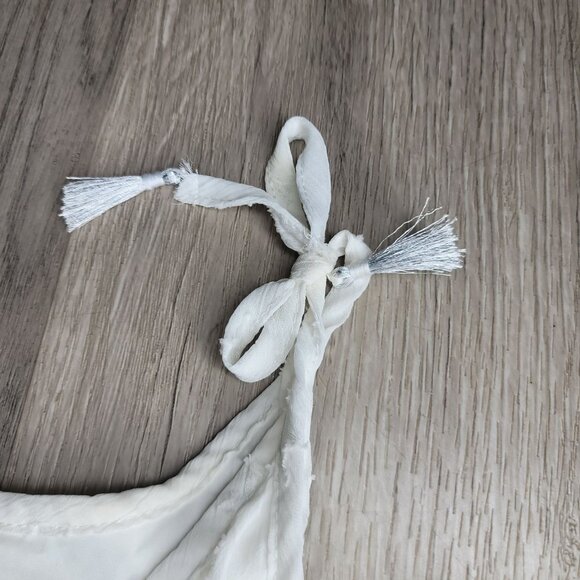 Andy & Evan NWT White Star Gathered Flowy Girls forth of july USA Dress sz 9/10 - Picture 5 of 7